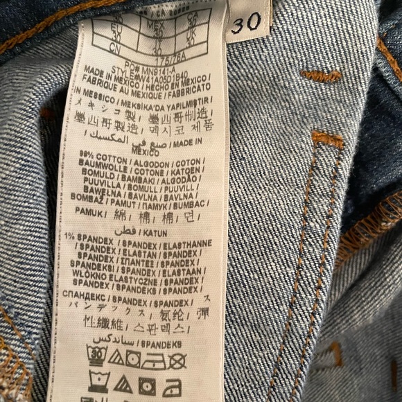 Guess Ryder Low - Rise Flare Jeans. Light Breeze. Size 30. - Picture 9 of 12